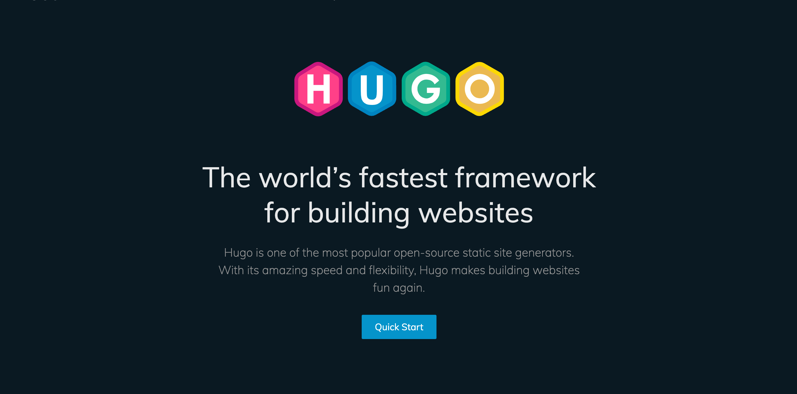 使用 Hugo + GitHub Pages 搭建个人博客